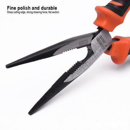 Alicate Bico Meia Cana 6" e 8" HARDEN – Cabo Ergonômico TPR e Aço CRV Endurecido