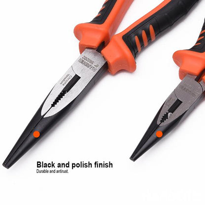 Alicate Bico Meia Cana 6" e 8" HARDEN – Cabo Ergonômico TPR e Aço CRV Endurecido