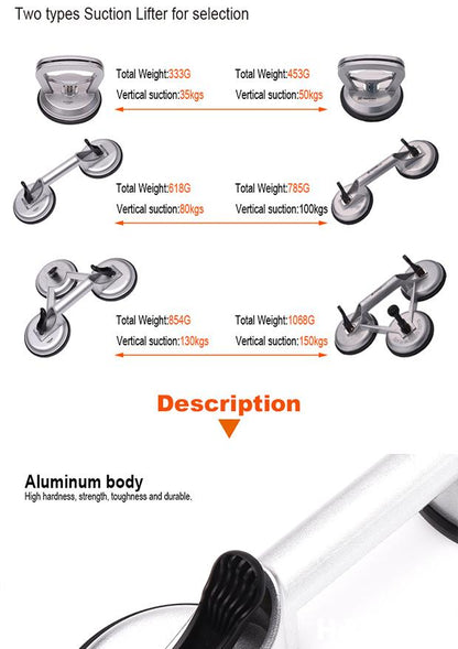 Ventosa de Sucção Dupla Twin Heads