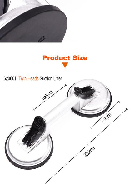 Ventosa de Sucção Dupla Twin Heads