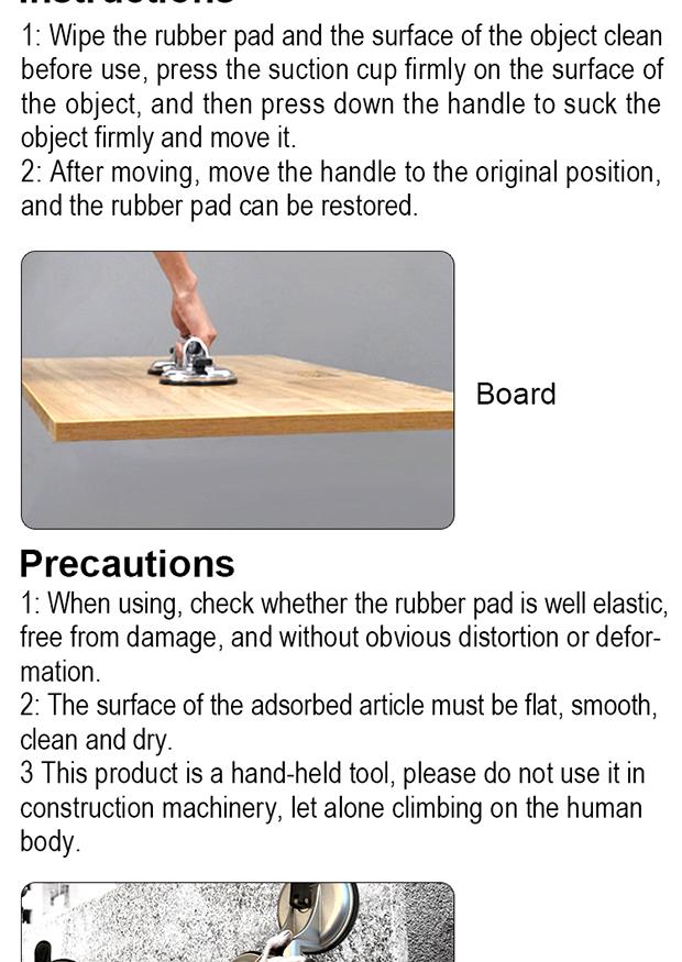 Levantador de Sucção Triplo Heads - Ideal para Trabalhos Pesados