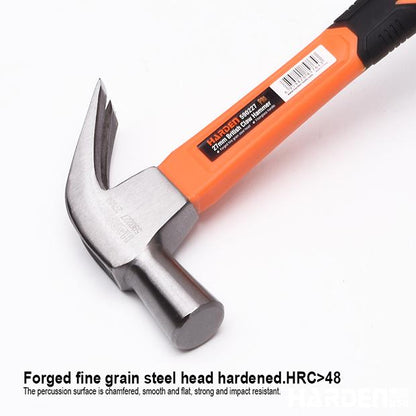 Martelo Unha HARDEN 27mm com Cabo de Fibra e Cabeça em Aço Forjado Temperado