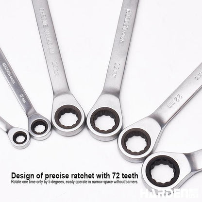 Chave Combinada com Catraca HARDEN – Medidas de 8mm a 25mm – Aço Cromo-Vanádio