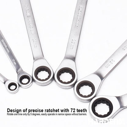 Chave Combinada com Catraca HARDEN – Medidas de 8mm a 25mm – Aço Cromo-Vanádio