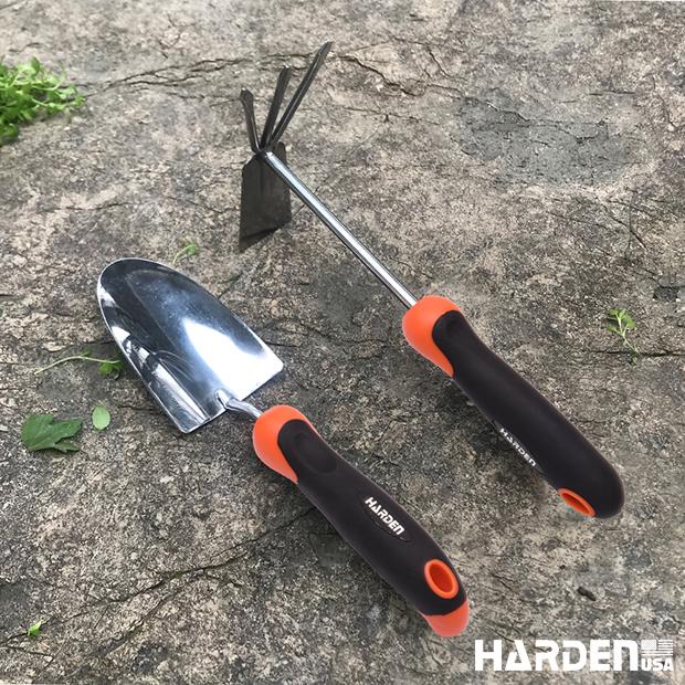 Pá de Jardinagem HARDEN 320 x 80 mm (12,6” x 3,1”) em Aço Inoxidável com Cabo Ergonômico