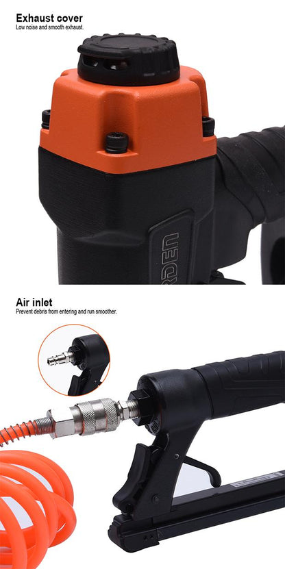 Grampeador e Pinador Pneumático HARDEN 2 em 1 18 Ga para Marcenaria e Montagem