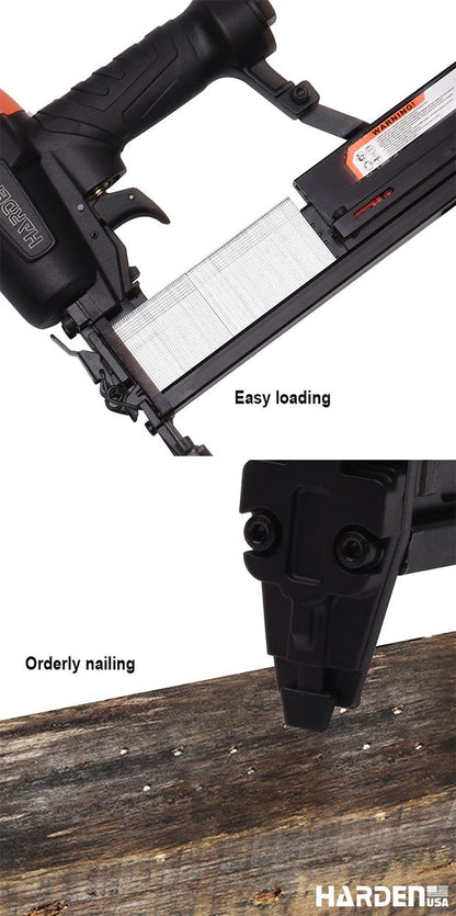 Grampeador e Pinador Pneumático HARDEN 2 em 1 18 Ga para Marcenaria e Montagem