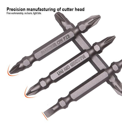 Jogo de Pontas de Parafusadeira 9 Peças HARDEN – Aço Cromo-Vanádio (Cr-V) Temperado com Suporte de Cinto