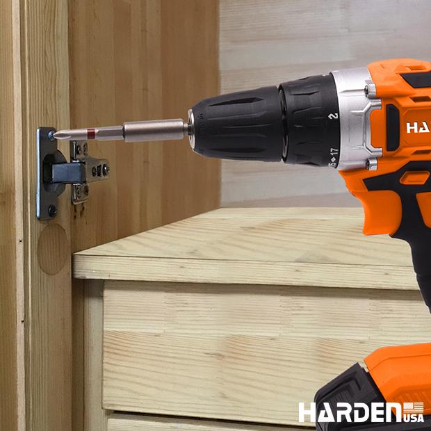 Suporte Magnético para Bits HARDEN 1/4” x 60 mm em Aço Cromo-Vanádio – Kit com 2 Peças