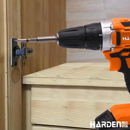 Suporte Magnético para Bits HARDEN 1/4” x 60 mm em Aço Cromo-Vanádio – Kit com 2 Peças