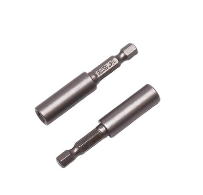 Suporte Magnético para Bits HARDEN 1/4” x 60 mm em Aço Cromo-Vanádio – Kit com 2 Peças