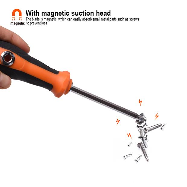 Chave Phillips HARDEN 2 em 1 PH2 com Haste 130 mm em Aço Cromo-Vanádio (CR-V)