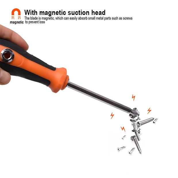 Chave Phillips HARDEN 2 em 1 PH2 com Haste 130 mm em Aço Cromo-Vanádio (CR-V)