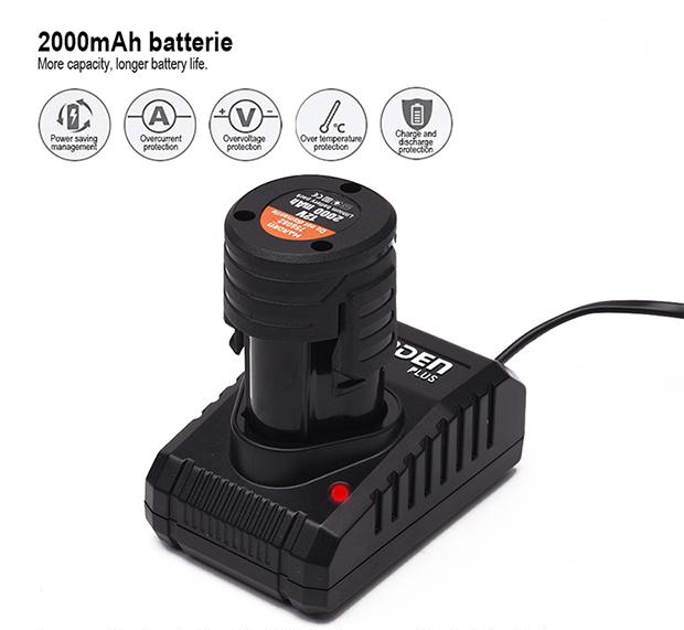 Parafusadeira de BITS sem Fio 12V