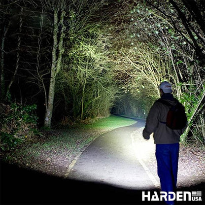 Lanterna de Trabalho Recarregável Harden – LED 3W, Bateria 400mAh e Foco Telescópico