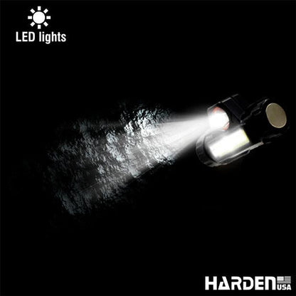 Lanterna de Cabeça Recarregável HARDEN com LED 150 Lúmens e Bateria 1200mAh