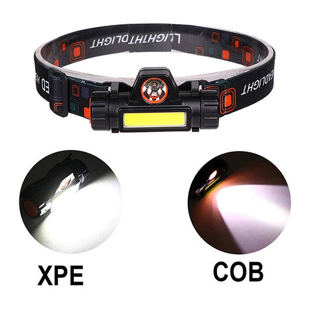 Lanterna de Cabeça Recarregável HARDEN com LED 150 Lúmens e Bateria 1200mAh