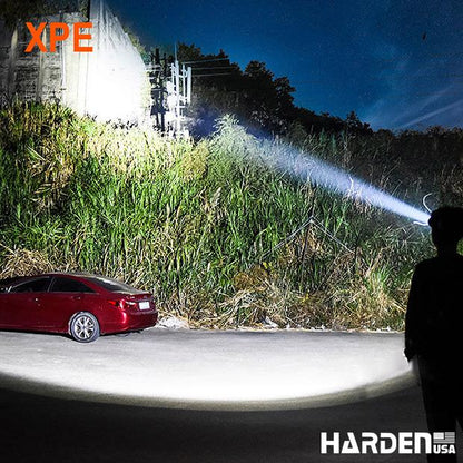 Lanterna de Cabeça Recarregável HARDEN com LED 5W – Foco Ajustável, 3 Modos de Iluminação e Bateria de Íon-Lítio 1800mAh