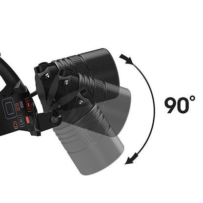 Lanterna de Cabeça Recarregável HARDEN com LED 5W – Foco Ajustável, 3 Modos de Iluminação e Bateria de Íon-Lítio 1800mAh