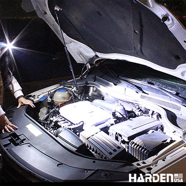 Lanterna de Cabeça Recarregável HARDEN com LED 5W – Foco Ajustável, 3 Modos de Iluminação e Bateria de Íon-Lítio 1800mAh