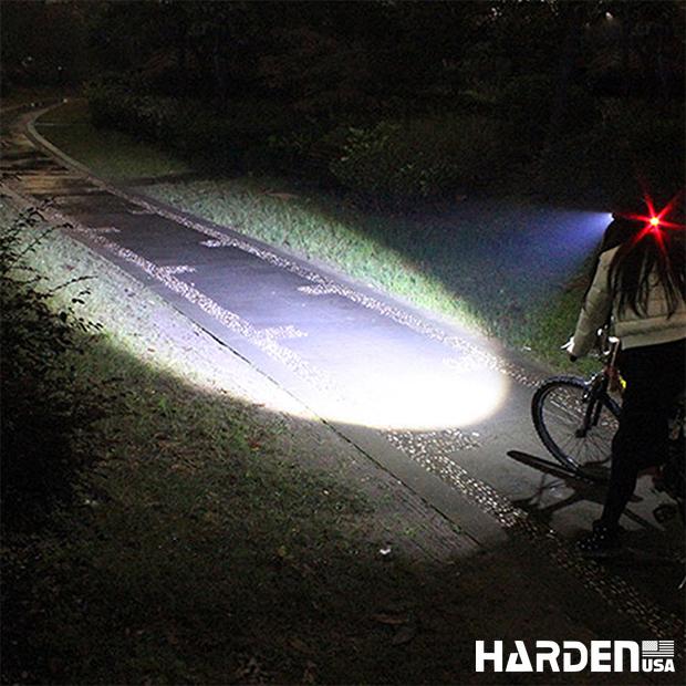 Lanterna de Cabeça Recarregável HARDEN com LED 5W – Foco Ajustável, 3 Modos de Iluminação e Bateria de Íon-Lítio 1800mAh