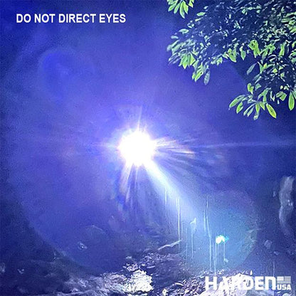 Lanterna de Cabeça Recarregável HARDEN com LED 5W – Foco Ajustável, 3 Modos de Iluminação e Bateria de Íon-Lítio 1800mAh