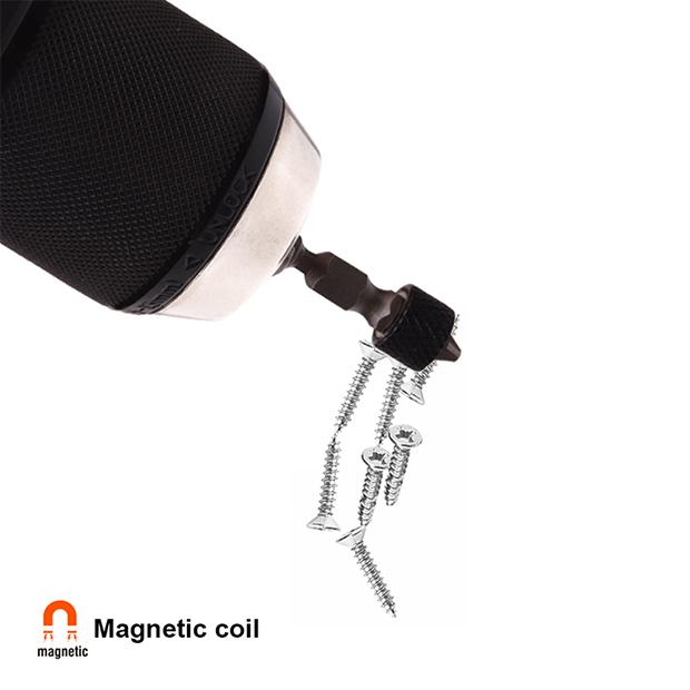 Jogo de Bits Phillips HARDEN PH2 x 65 mm em Aço S2 com 10 Peças e Ímãs Magnéticos