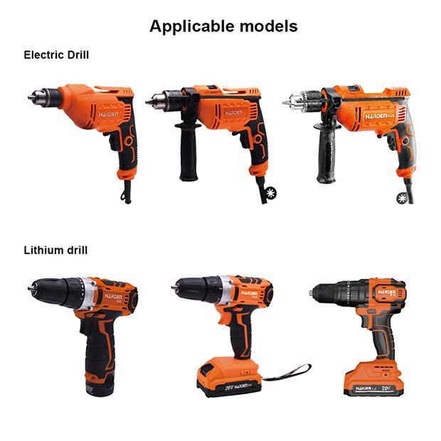 Jogo de Bits Phillips HARDEN PH2 x 65 mm em Aço S2 com 10 Peças e Ímãs Magnéticos