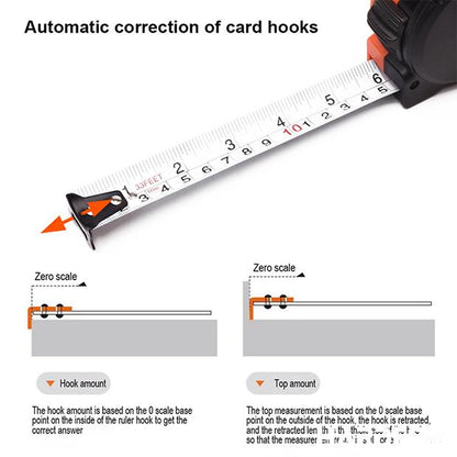 HARDEN Trena de Medição Profissional – Corpo Reforçado e Fita em Aço #65Mn
