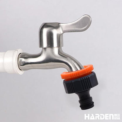 Adaptador de Torneira HARDEN – Conectores em PP para 1/2""×3/4"" e 3/4""×1""