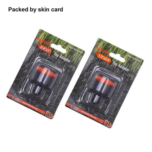 Adaptador de Torneira HARDEN – Conectores em PP para 1/2""×3/4"" e 3/4""×1""