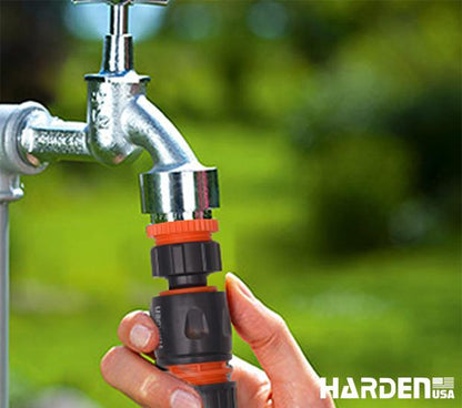 Adaptador de Torneira HARDEN – Conectores em PP para 1/2""×3/4"" e 3/4""×1""