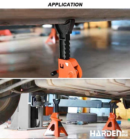 Cavalete Automotivo HARDEN 6 Toneladas com Trava de Segurança Ajustável