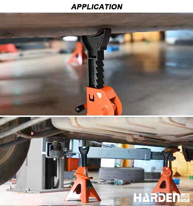 Cavalete Automotivo 2 Toneladas HARDEN — Ajuste em Catraquinha e Estrutura Reforçada