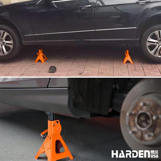 Cavalete Automotivo 2 Toneladas HARDEN — Ajuste em Catraquinha e Estrutura Reforçada