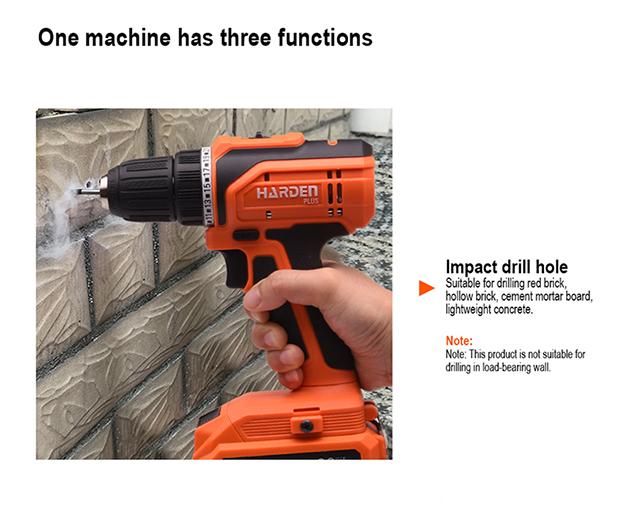 Parafusadeira Sem Fio 20V (com 2 baterias e bolsa de nylon)