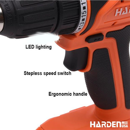 Parafusadeira Sem Fio 20V (com 2 baterias e bolsa de nylon)