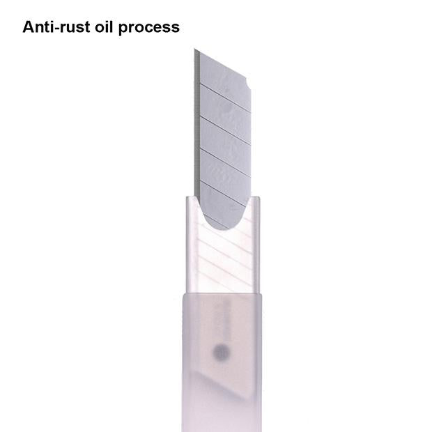 Lâminas para Estilete HARDEN 18 × 100 mm em Aço Carbono – Kit com 10 Unidades