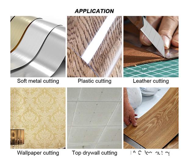 Lâminas para Estilete HARDEN 18 × 100 mm em Aço Carbono – Kit com 10 Unidades