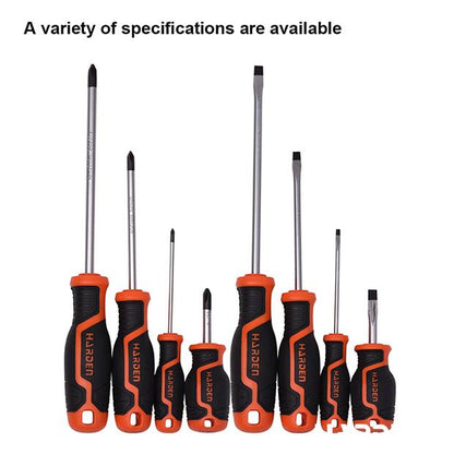 Jogo de Chaves de Fenda 10 Peças – Aço Cromo-Vanádio (CR-V) Temperado com Cabo TPR Ergonômico