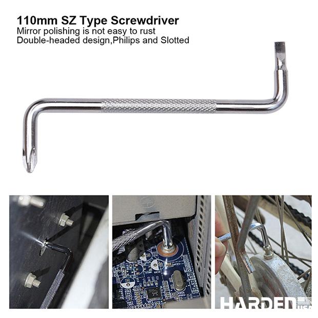 Jogo de Chaves de Fenda 10 Peças – Aço Cromo-Vanádio (CR-V) Temperado com Cabo TPR Ergonômico