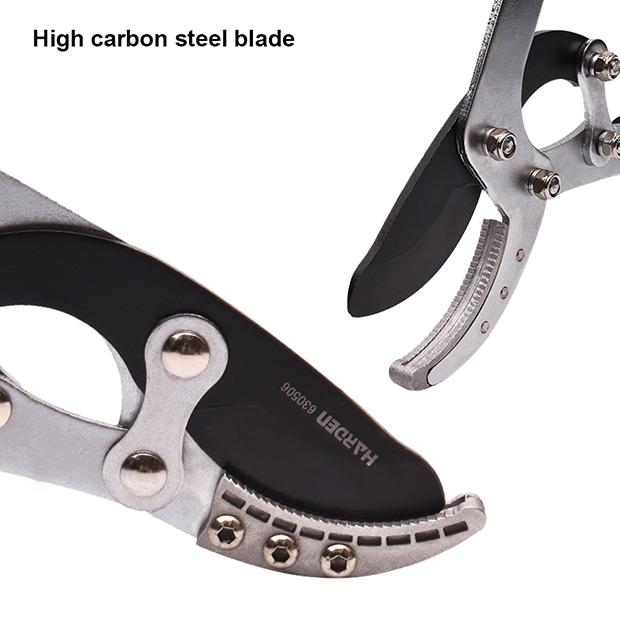 Tesoura de Podar HARDEN 30,5” – Lâmina de Aço Carbono de Alta Resistência com Revestimento Teflon