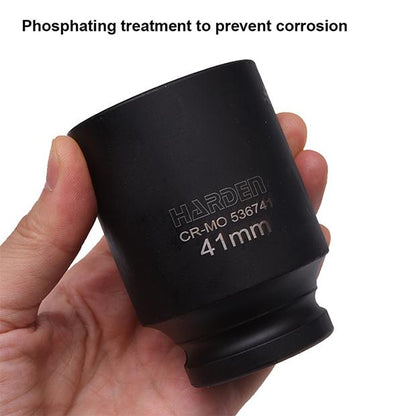Soquete Estriado Profundo 1/2" HARDEN – Alta Resistência para Uso Profissional