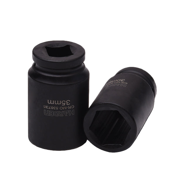 Soquete Estriado Profundo 1/2" HARDEN – Alta Resistência para Uso Profissional