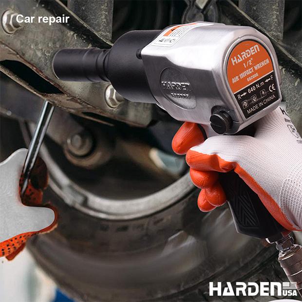 HARDEN Soquete de Impacto Longo 1/2" – Aço CrMo, Alta Resistência e Durabilidade