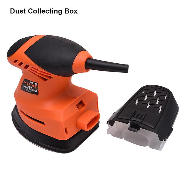 Lixador Orbital 200W HARDEN – Disco 140x100mm para Acabamento Profissional