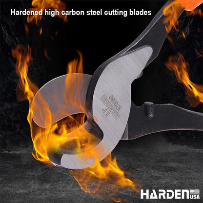 Alicate Corta Cabo HARDEN 241 mm (9,5”) Reforçado para Cabos de Cobre e Alumínio