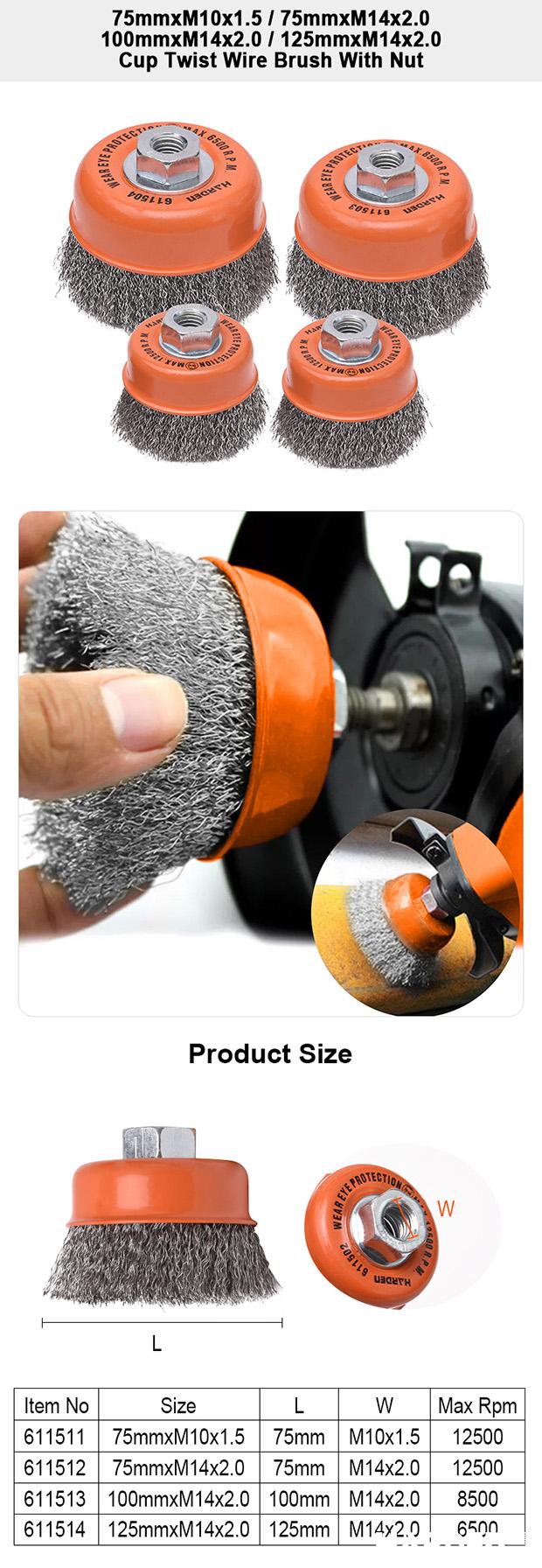 Escovas, Acessórios e Ferramentas HARDEN – Desempenho Profissional para Metal, Construção e Manutenção