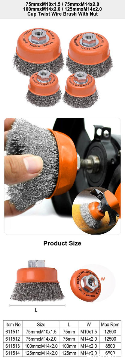 Escovas, Acessórios e Ferramentas HARDEN – Desempenho Profissional para Metal, Construção e Manutenção