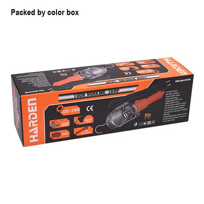 Luminária de Trabalho HARDEN 100 W 220 V com Gancho e Cabo de 5 m
